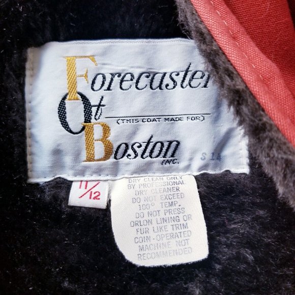 Forcaster Of Boston Vintage Faux Fur Lined Hooded Jacket - Picture 7 of 9
